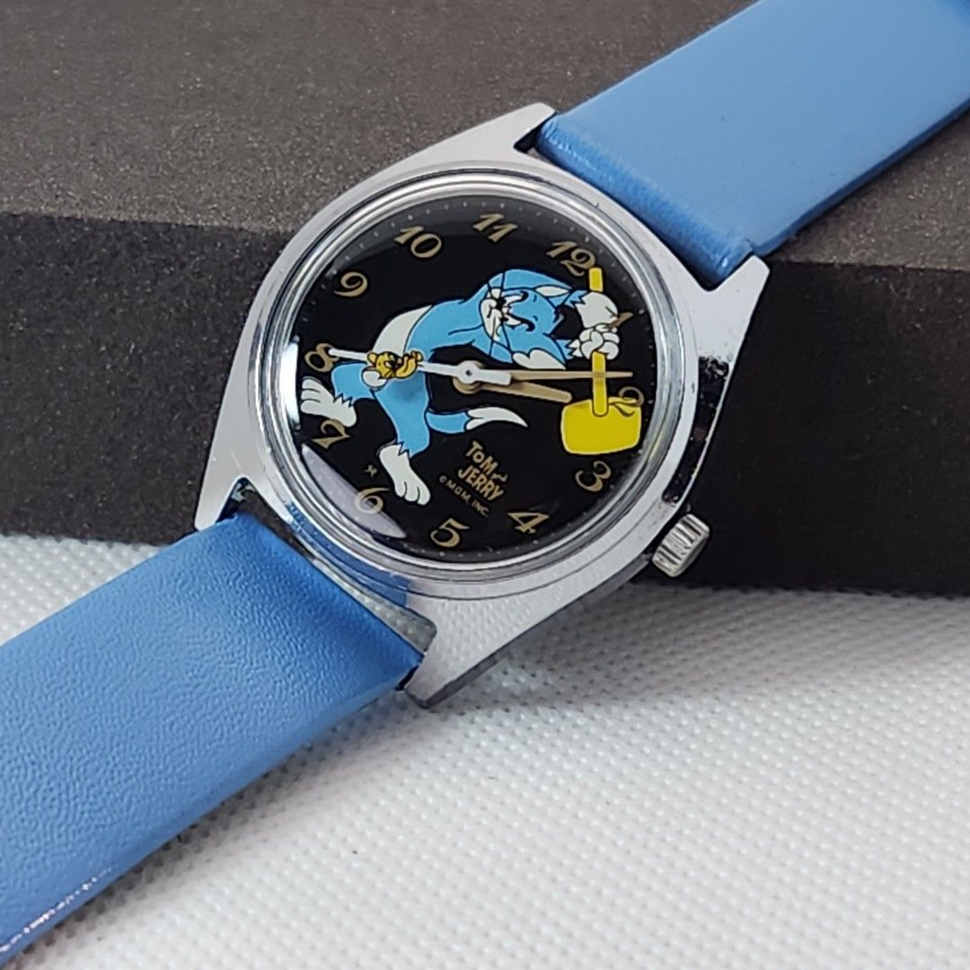 激罕Seiko Tom & Jerry 5000-7060 vintage mechanical watch 精工古董 