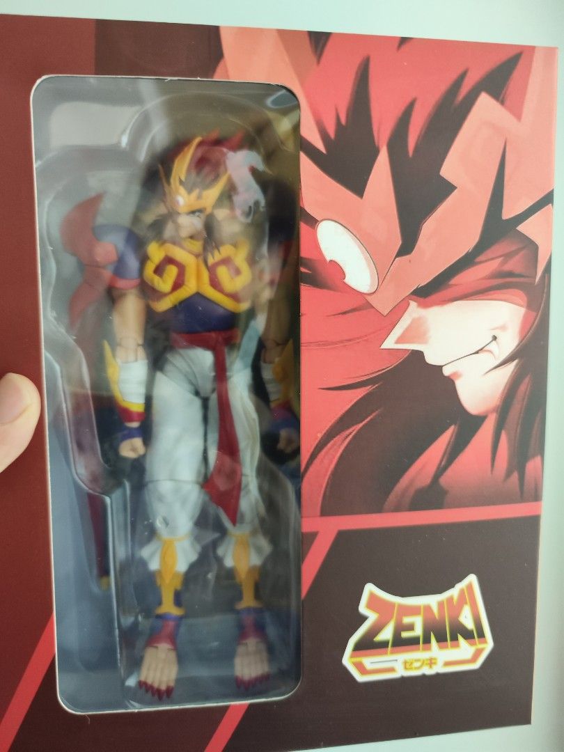鬼神童子zenki ゼンキ 朱き鬼神 前鬼 可動フィギュア