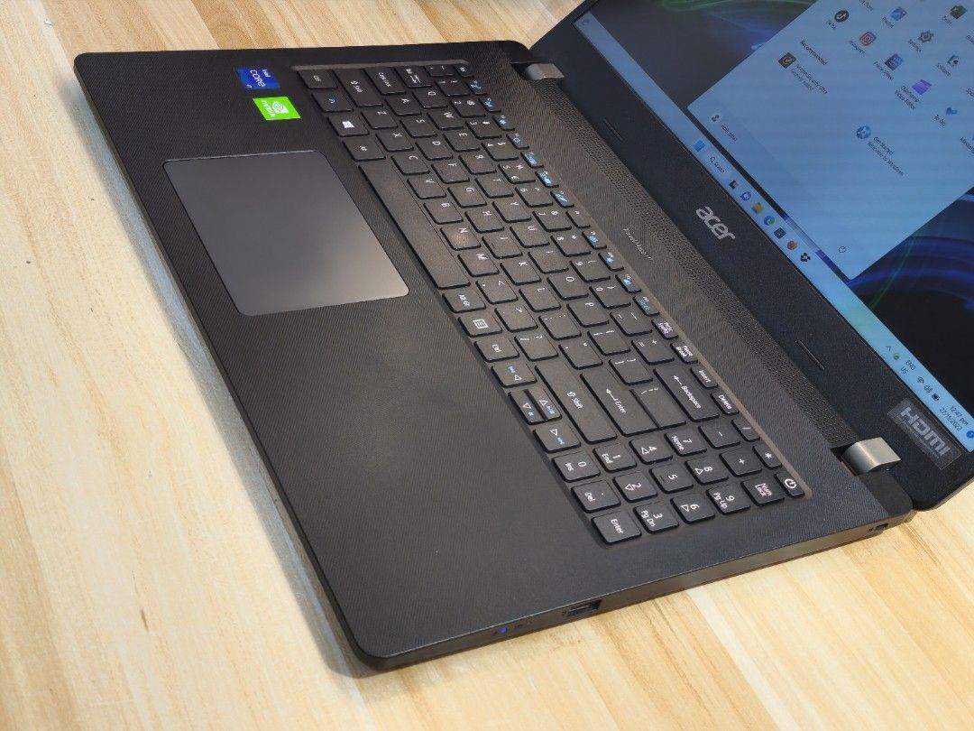 Couvercle Clavier Palmrest Pour Acer Travelmate P215-53/P215-53G - Noir, Rétroéclairé, Neuf
