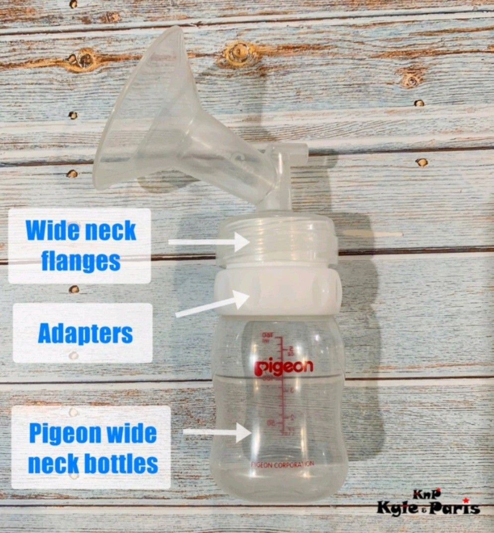 Price drop Adapters Spectra wide neck flanges to Pigeon wide