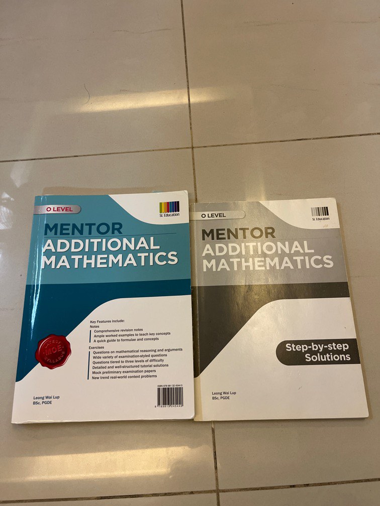 Additional Mathematics assessment book, Hobbies & Toys, Books ...