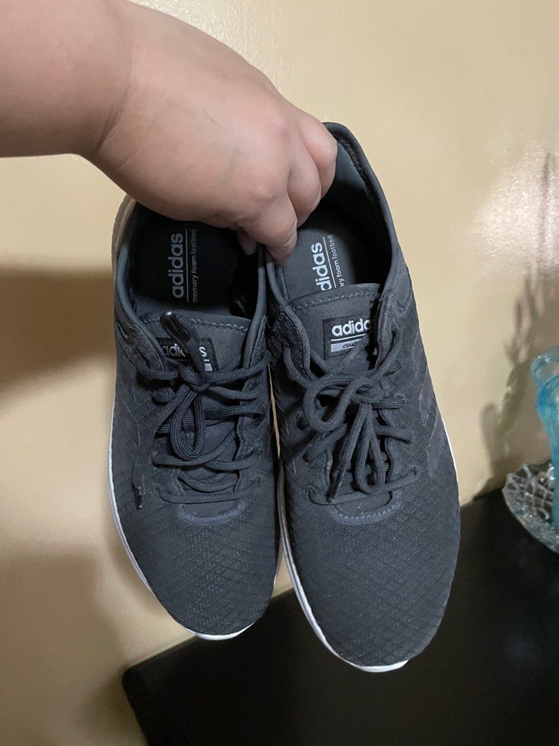 Adidas CloudFoam (Category: Sneakers) located in Quezon City. Submitted by fayeocampo21 (Listing ID 1199515238, Image 1). Description: Used few times Original Delivery c/o buyer (LBC, JRS) or you can pick-up in our facility (Sauyo, QC) Contact me: 0917-9000-669 No return, no exchange Pwede po tumawad :).