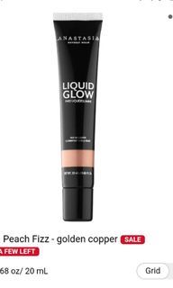 Anastasia liquid glow highlighter - Peach Fizz