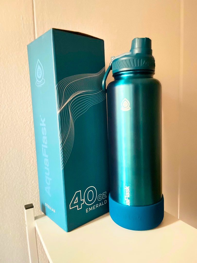 Aqua Flask Limited Edition Stellar Emerald 40 oz, Furniture & Home