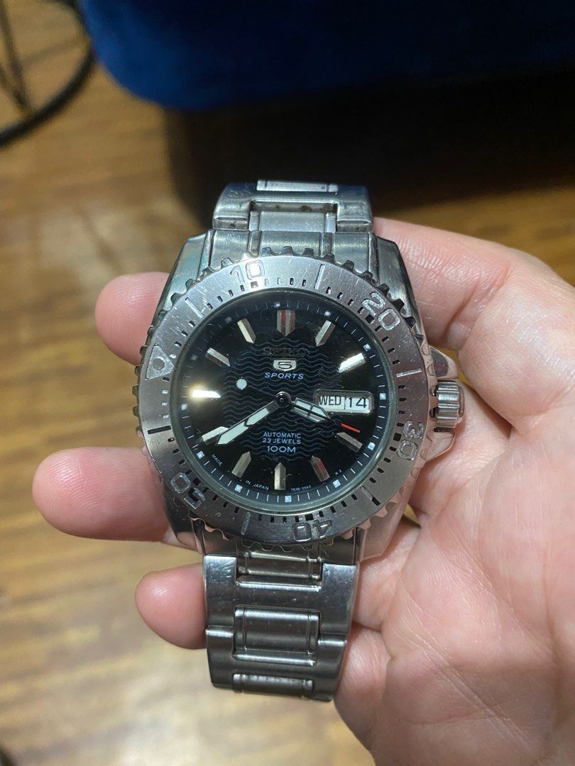 Authentic Seiko 5 Sports Automatic Mechanical Watch 23 Jewels, Men's  Fashion, Watches & Accessories, Watches on Carousell