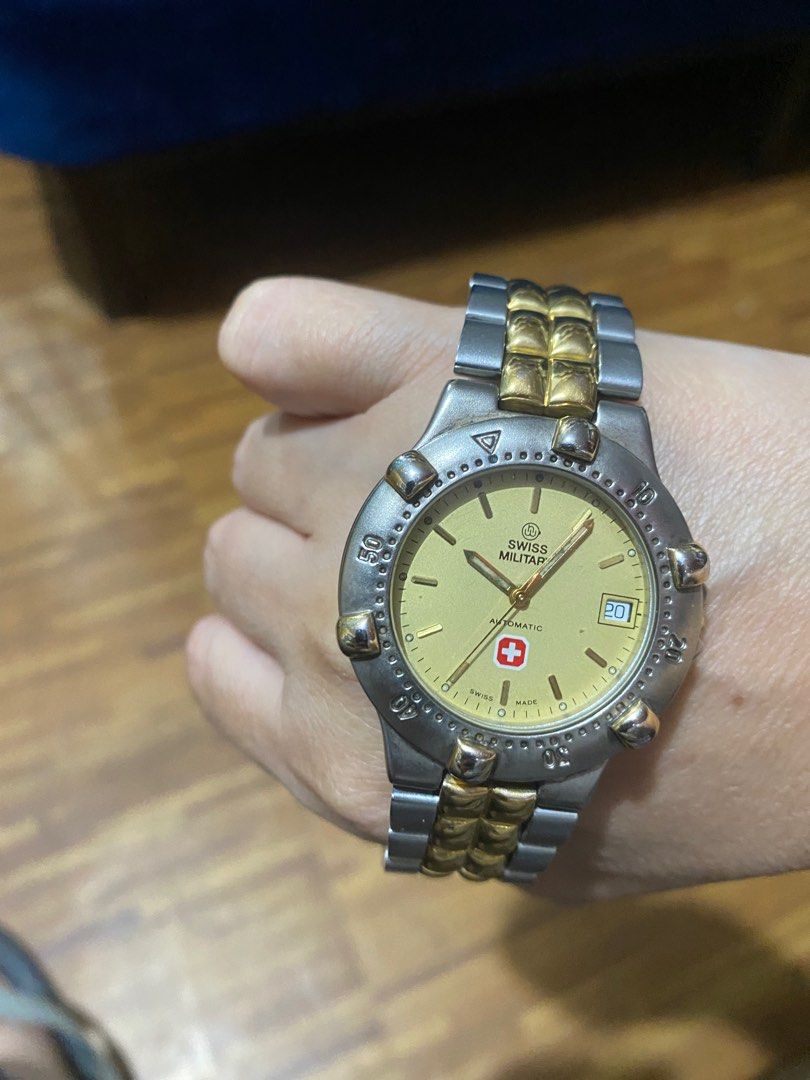 Vintage swiss military watch clearance