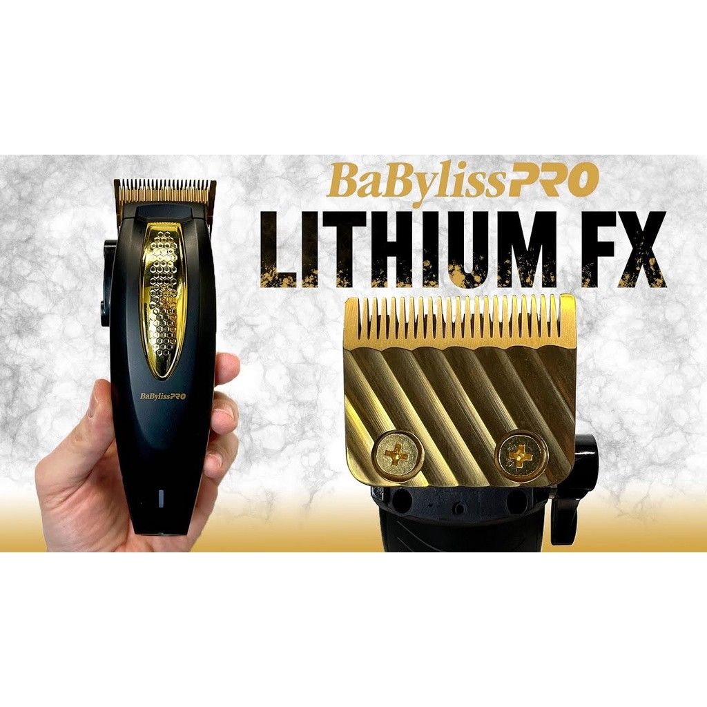 Babyliss pro lithium fx cord/codless lithium ergonomic clipper fx673N ...