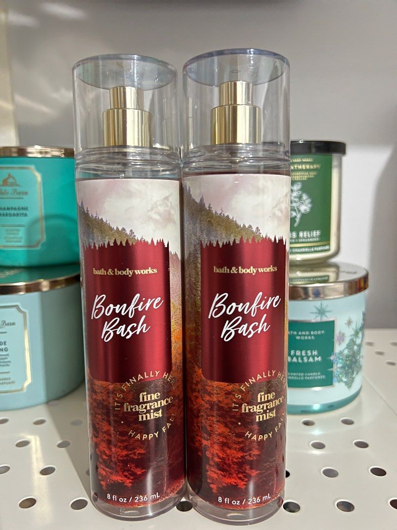 Bath & Body Works Bonfire Bash Mist, Beauty & Personal Care, Fragrance