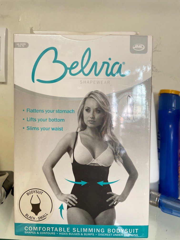 Belvia Women Tummy Control Shaping Body Shaper- Beige Small