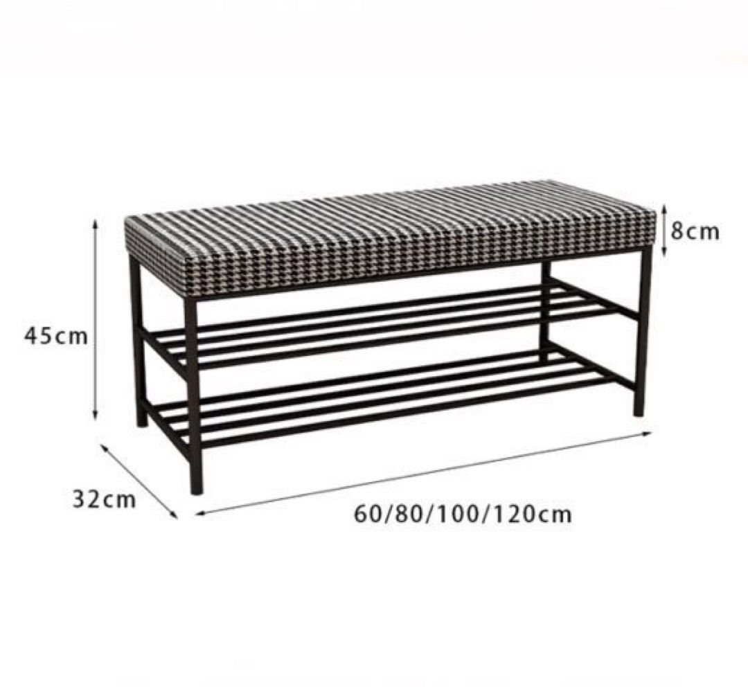 Shoe Rack Bench Foyer Shoe Shelf Storage Bench Shoerack Stool