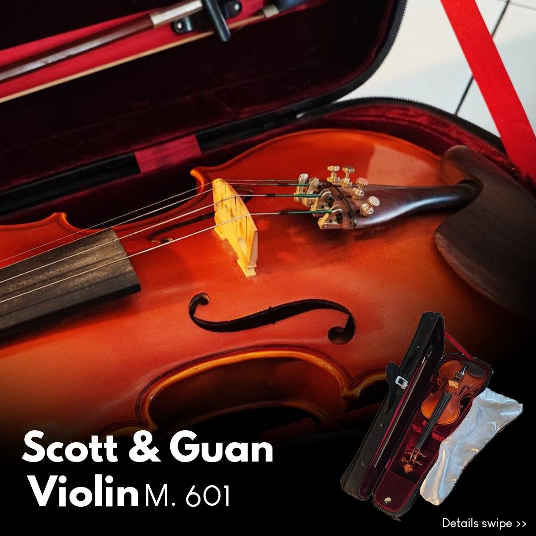 バイオリン Scott Cao工房 STV-017E 2019 1/2サイズ - 弦楽器