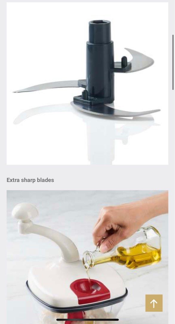 BN Trudeau Manual Food Processor, Furniture & Home Living, Kitchenware