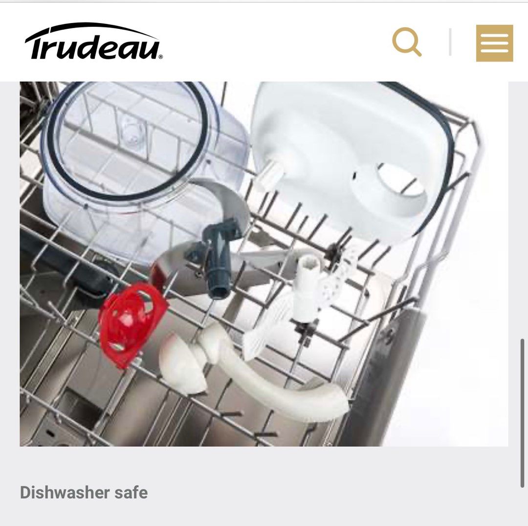 BN Trudeau Manual Food Processor, Furniture & Home Living, Kitchenware