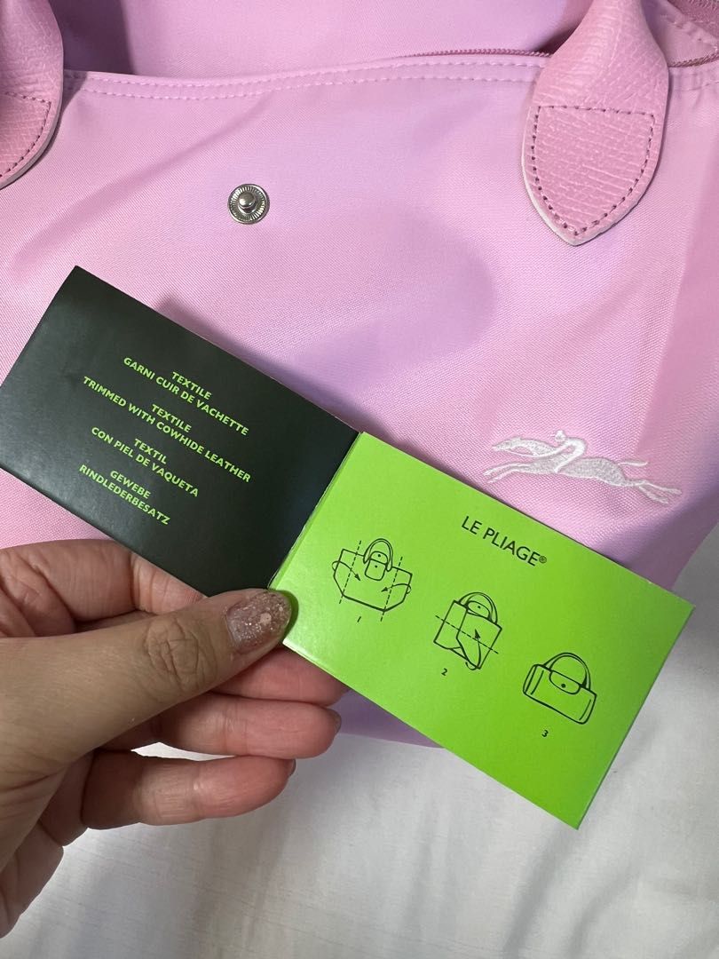 Brand new Authentic Longchamp shoulder bag L size in Barbie pink, Women