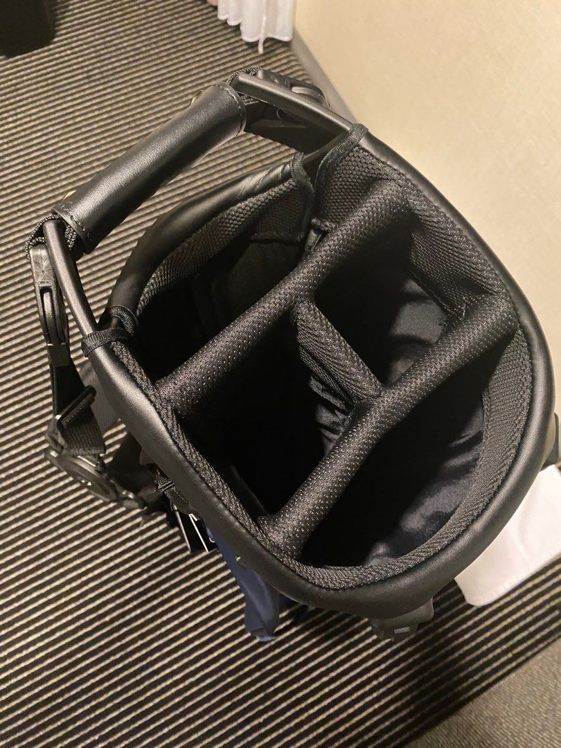 VESSEL SOFT TRAVEL CASE BLACK TRAVEL GOLF BAG