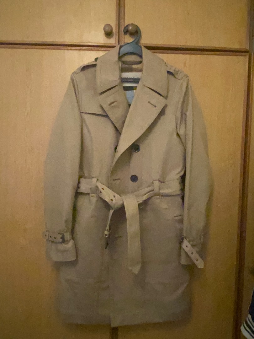 Burberry vintage trench-coat, Men's Fashion, Coats, Jackets and Outerwear  on Carousell