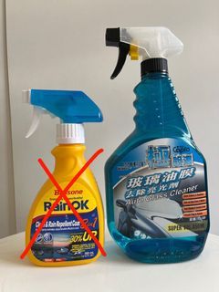 Car glass cleaner