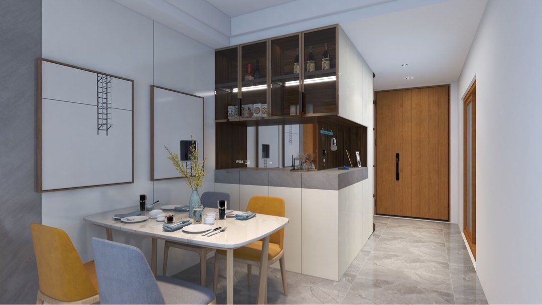 🏆Direct Factory Carpentry Works/ ✅Carpentry services/🏆Home Carpentry packages/🏆Demolition & Works Services/ 🏆House Carpentry/💯Wardrobe Carpentry Renovation/ ✅Dismantle, Removal Carpentry (Category: Condo Renovation) located in Singapore. Submitted by sglivinghubcarpentry (Listing ID 1199627743, Image 3). Description: Recommended Carpentry by Carousell Most reliable and direct factory price 🐡Design : Contemporary Material : Solid plywood in 