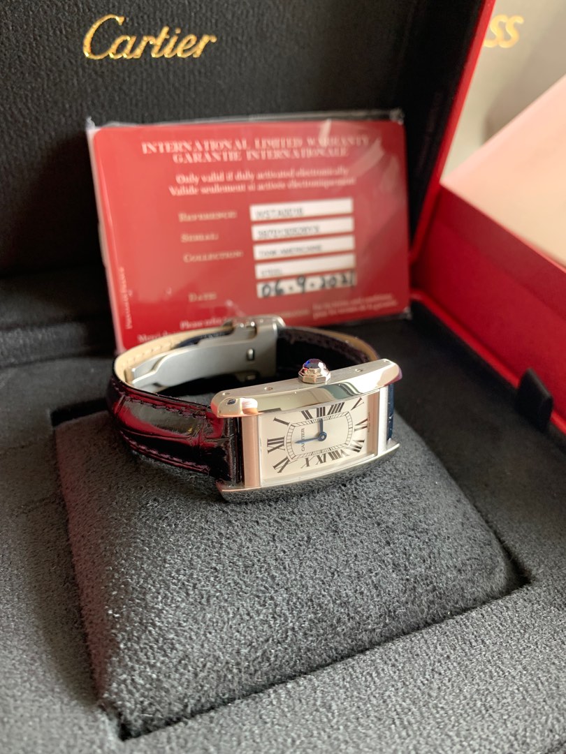 Cartier tank americaine small sale