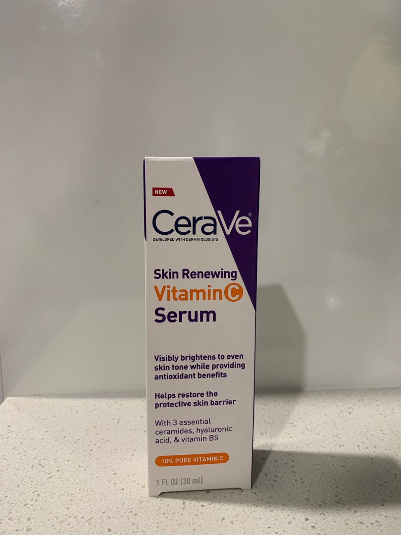 Cerave Vitamin C Serum 30mL ETA 2nd Week of Jan, Beauty & Personal Care