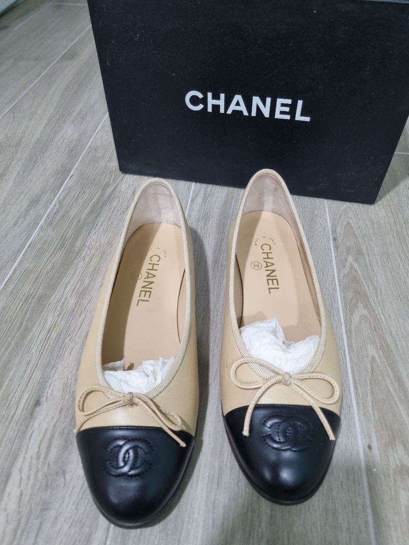 Chanel classic ballerina flats
