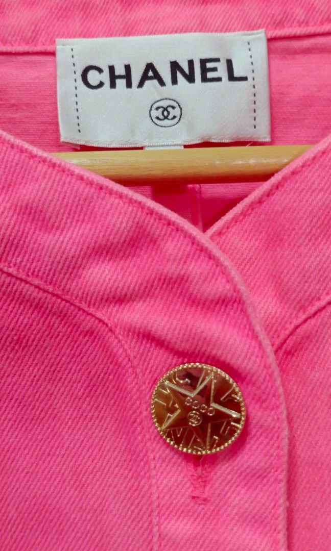 Tweed jacket Chanel Pink size 36 FR in Tweed - 35431293