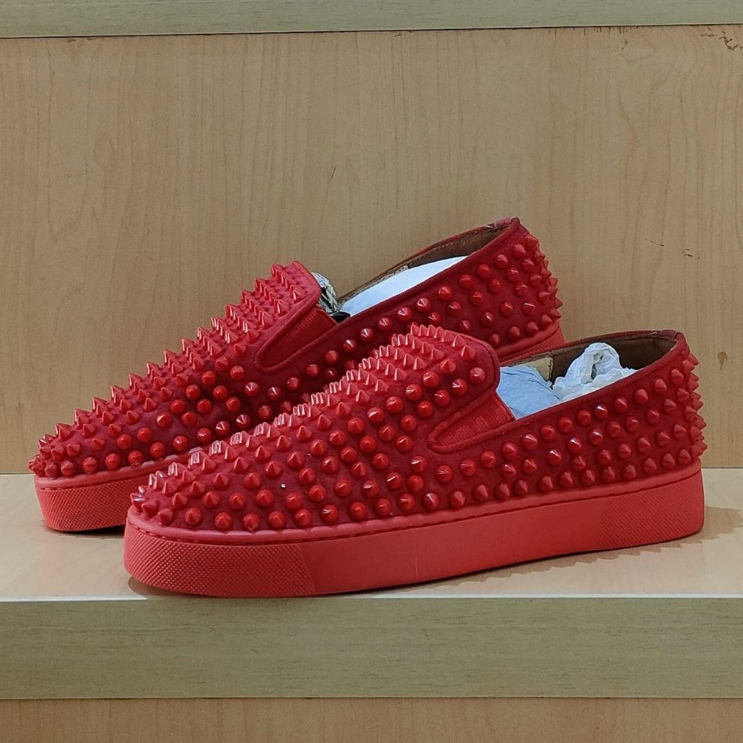 Christian Louboutin Red Sneakers