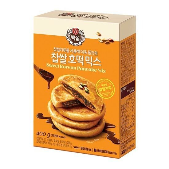 CJ beksul sweet hotteok korean pancake mix powder DIY pancake mix ready