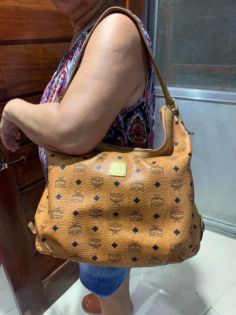 Mcm nano cognac, Luxury, Bags & Wallets on Carousell