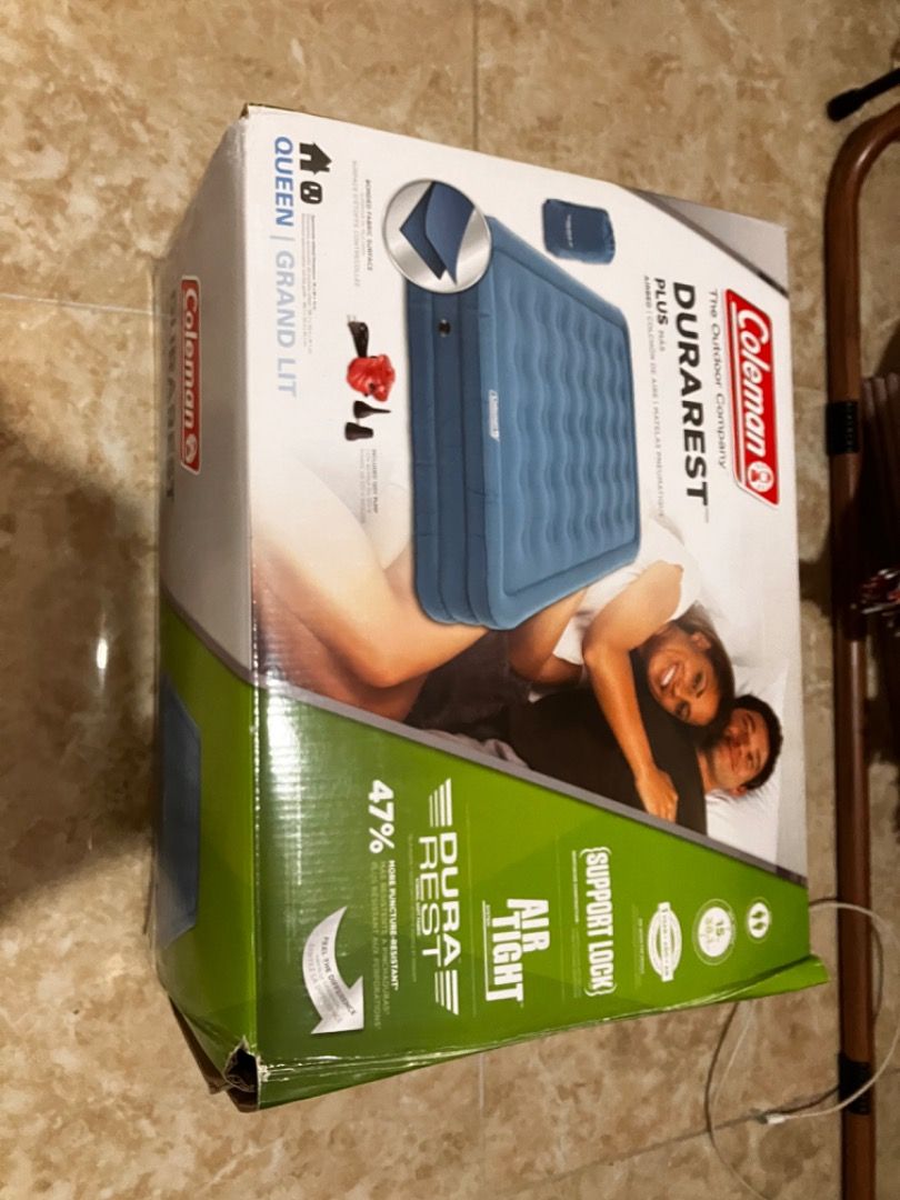 Coleman durarest queen top