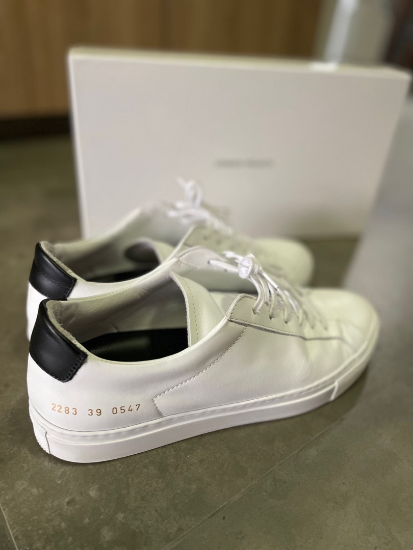 Common projects discount retro low black