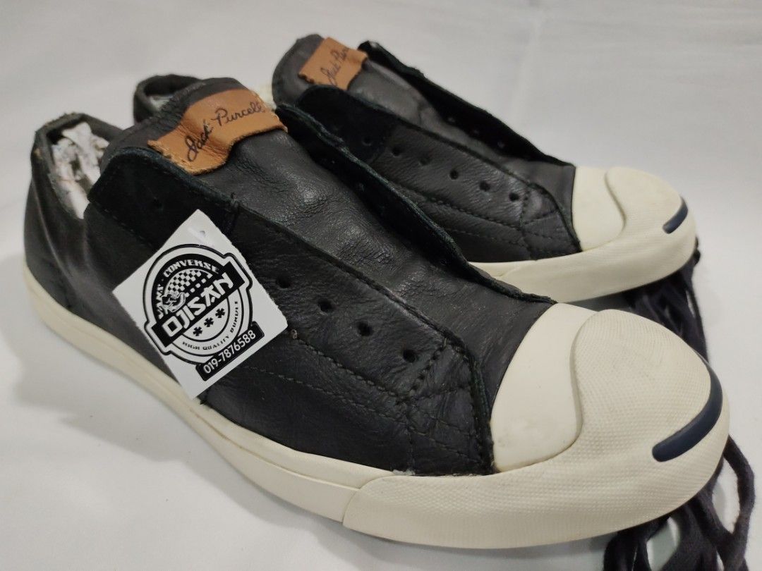 Jack purcell leather top slip