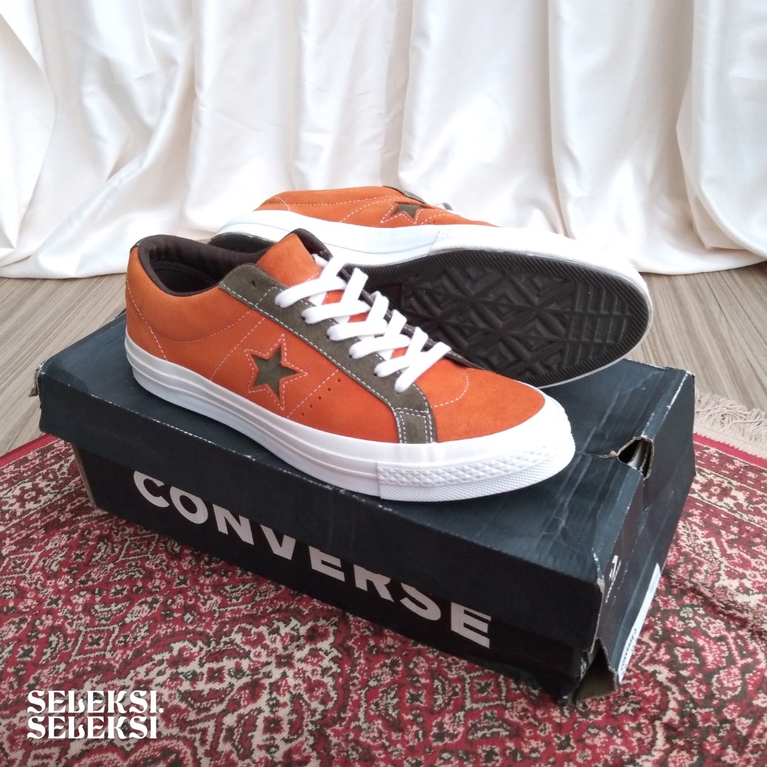 Converse One Star OX Carnival Pack Fesyen Pria Sepatu Sneakers