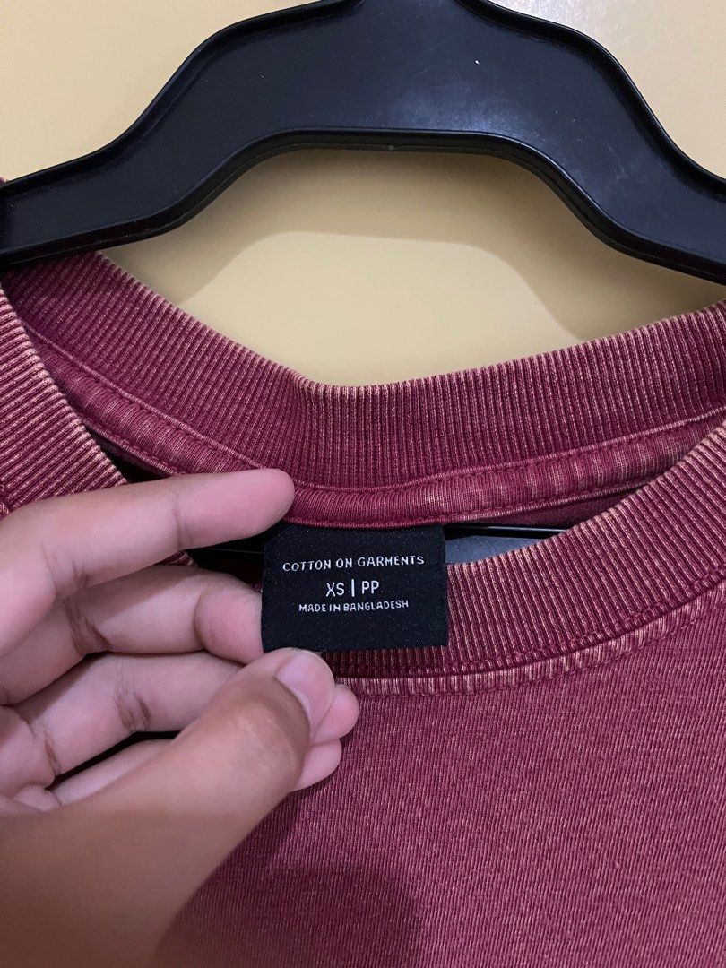 COTTON ON Oversized Shrit (Category: Shirts) located in Lucena. Submitted by declutteringgabe (Listing ID 1199497054, Image 3). Description: -100% original -Size XS oversized fit -Original price: 1K+ -Used 2-3 times -RFS: decluttering .