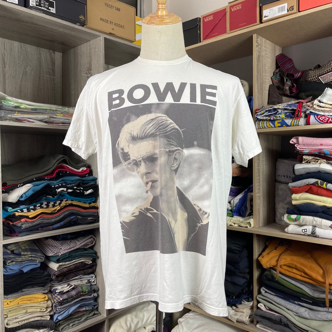 David Bowie, Men's Fashion, Tops & Sets, Tshirts & Polo Shirts on Carousell