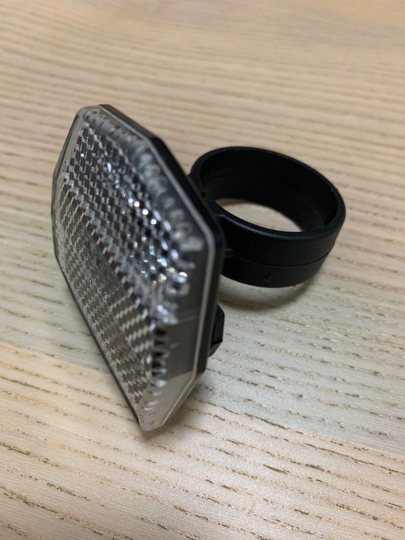 Decathlon bicycle pedals, reflectors, and a bell, Sports Equipment