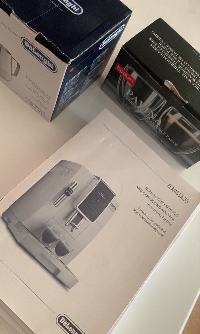 Delonghi Dinamica white, TV & Home Appliances, Kitchen Appliances