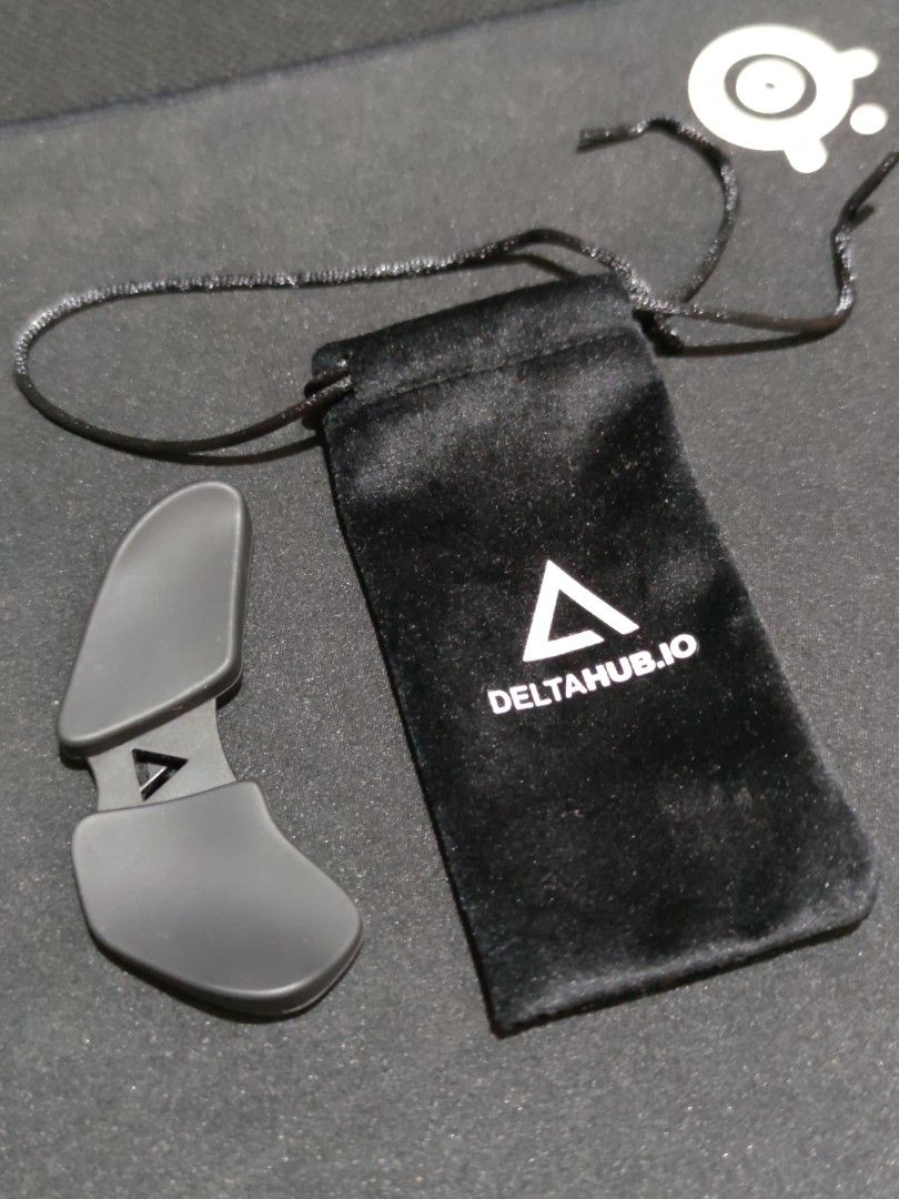 Deltahub Carpio 2.0 Ergonomic Wrist Rest Black Right (Small