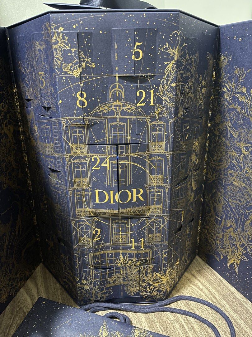 Dior Advent Calendar box and paper bag (no items), Hobbies & Toys