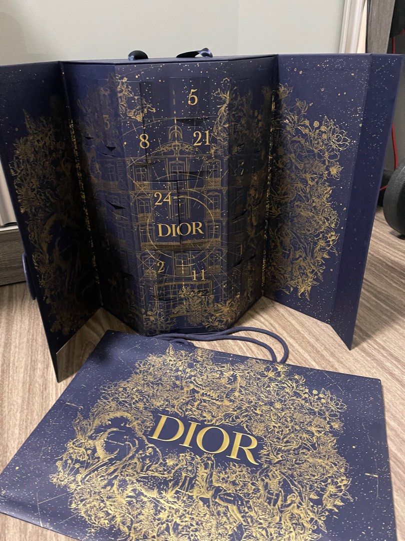 Dior Advent Calendar box and paper bag (no items), Hobbies & Toys