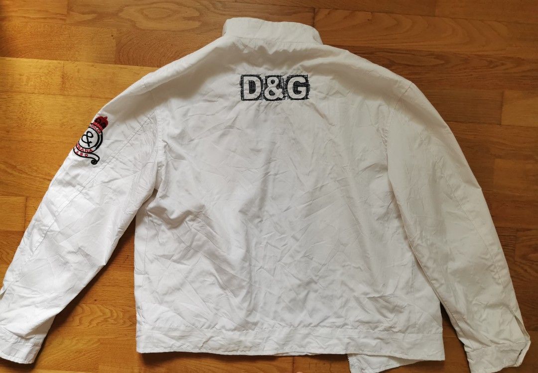 Dolce and gabbana white coat Clearance