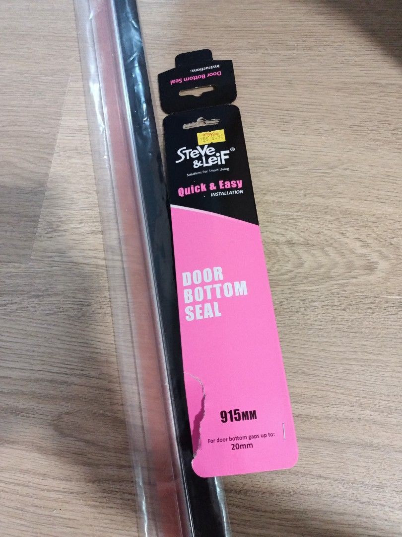 Door bottom seal 915mm, Furniture & Home Living, Home Improvement