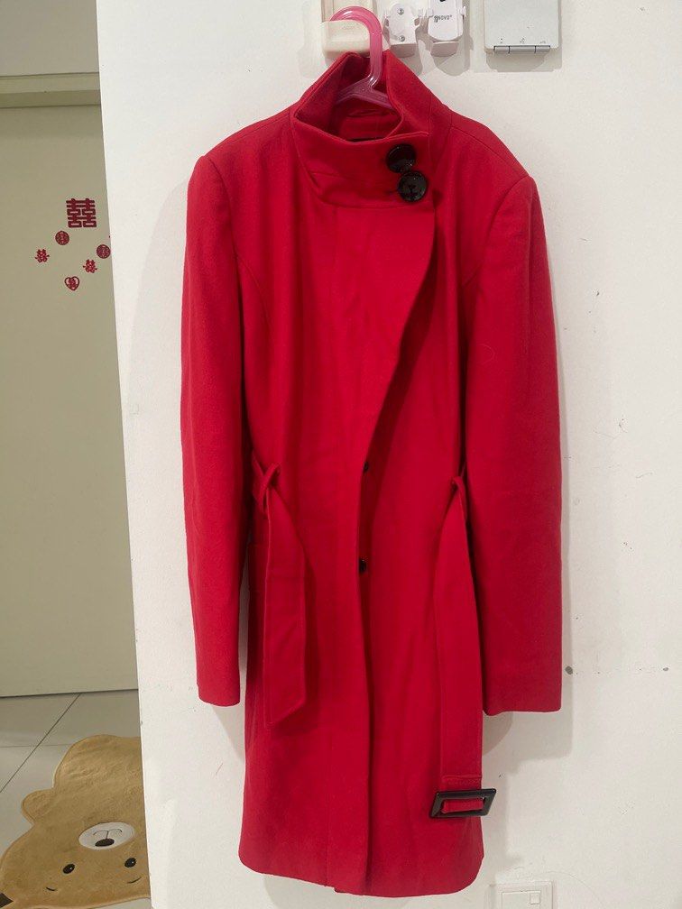 Dorothy perkins cheap red coat