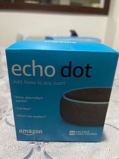 Echo Dot (3rd Gen/sealed) - Smart speaker with Alexa - Charcoal
