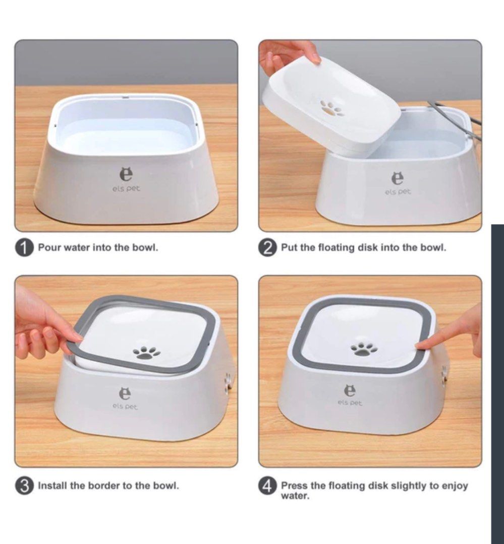 ELS Pet Water Bowl, Pet Supplies, Homes & Other Pet Accessories on