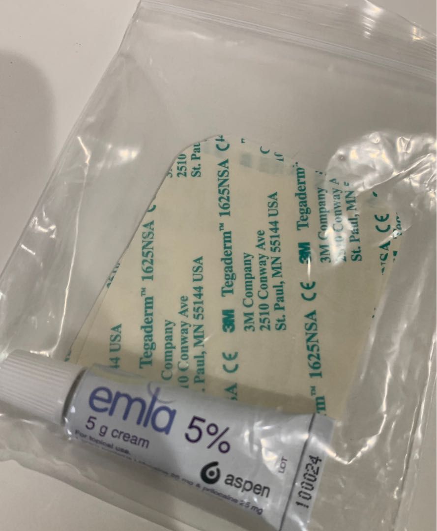 Emla 5 local anesthetic cream skinnumbing 5g, Health & Nutrition