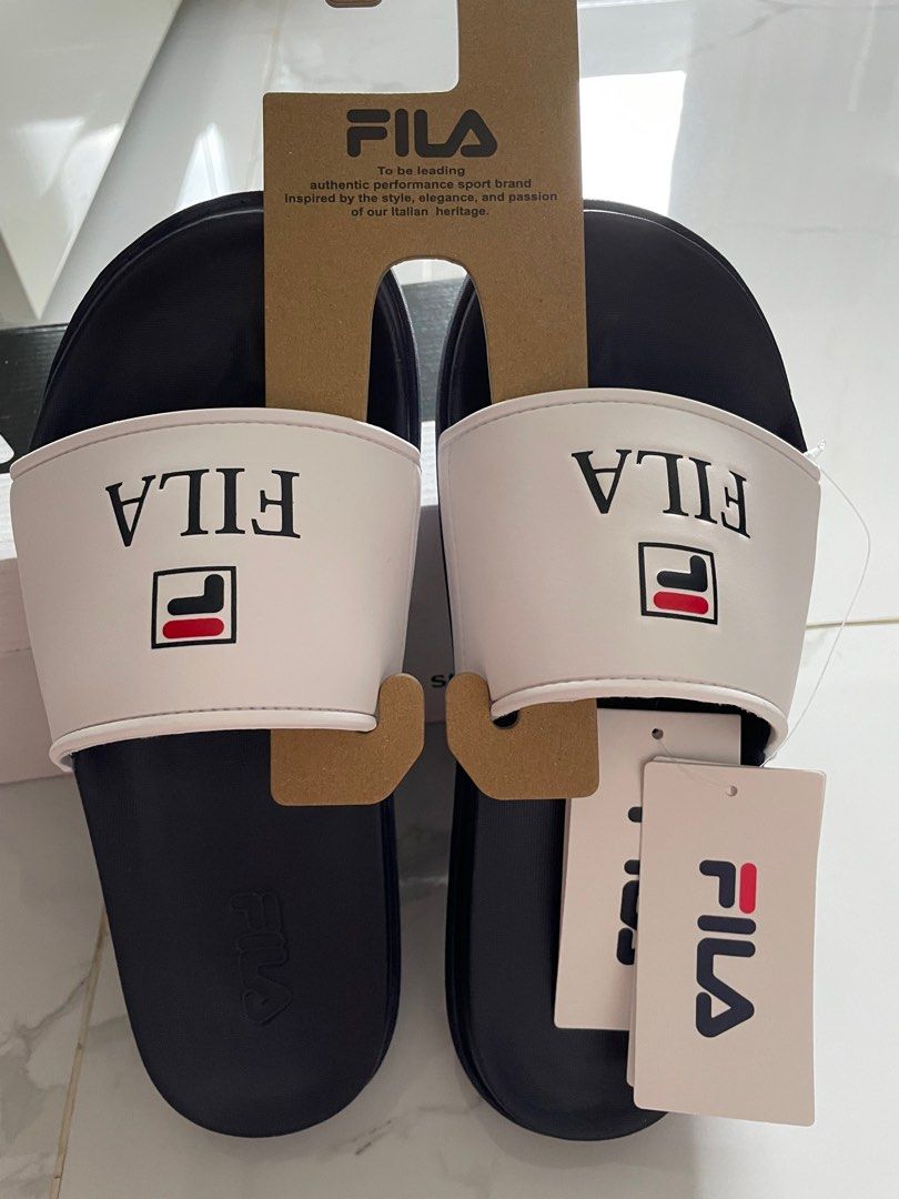 fila slides blue