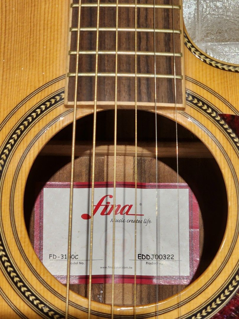 税込】 FINA (管理イサ) FAW-800 アコースティックギター