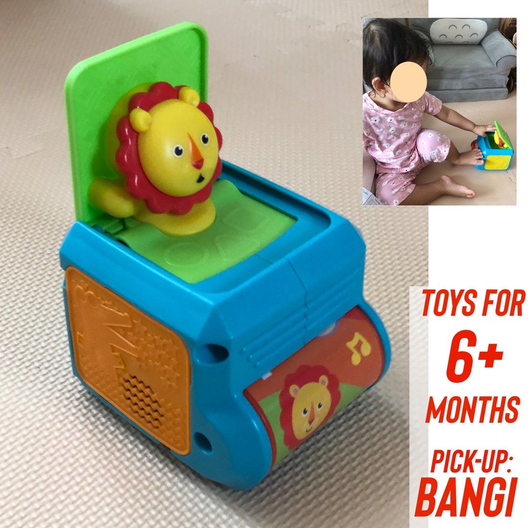 Fisher price spin surprise lion box baby toys Babies Kids