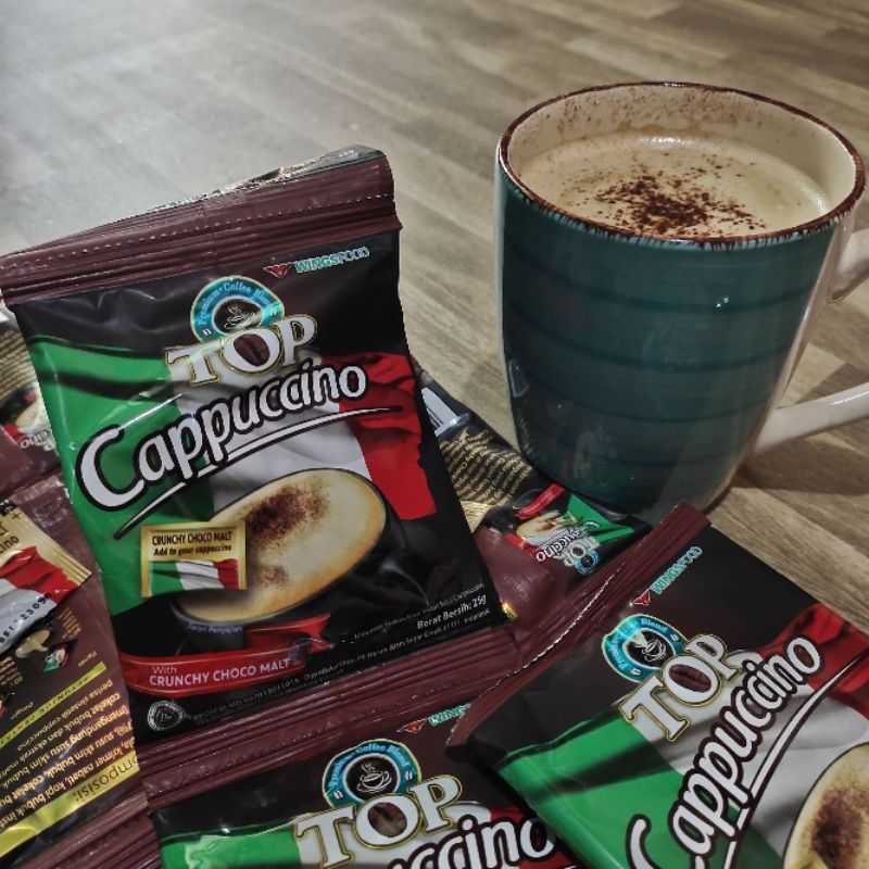 Fresco top cappuccino coffee powder breakfast coffee luxury silky